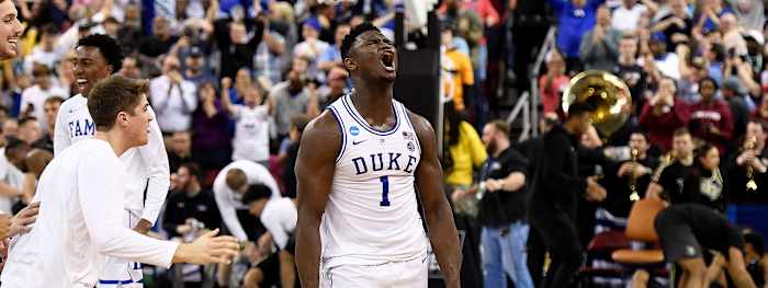 Duke Zion Williamson all decade college basketball
